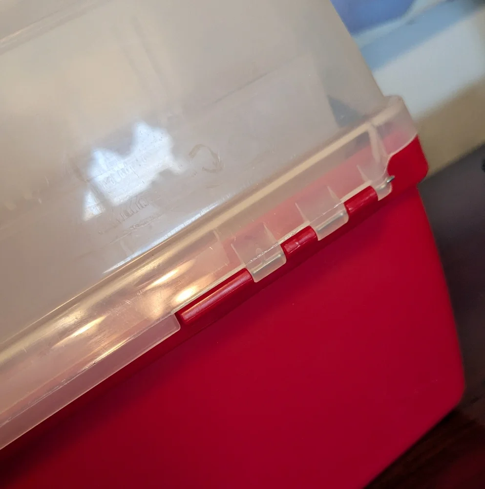 N/A plastic storage